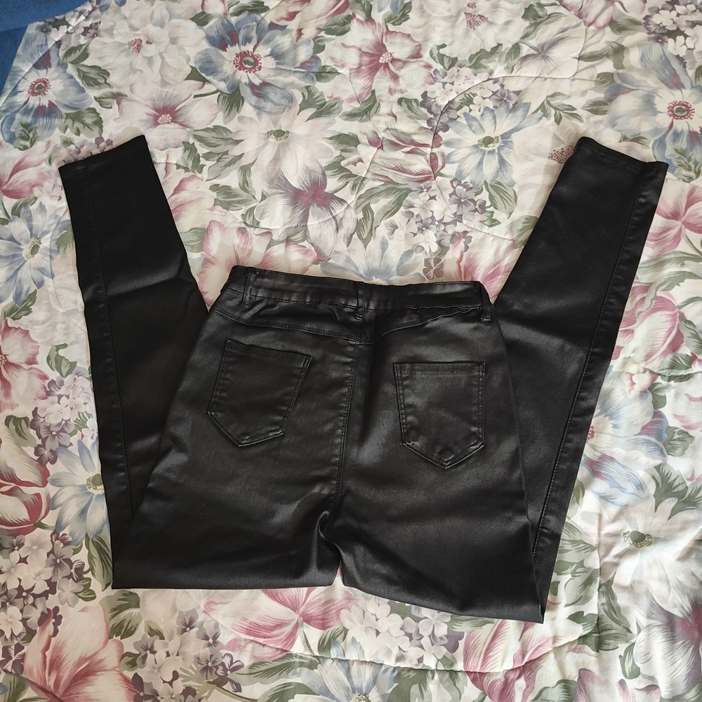 SHEIN Black Skinny Pants - Picture 3 of 7